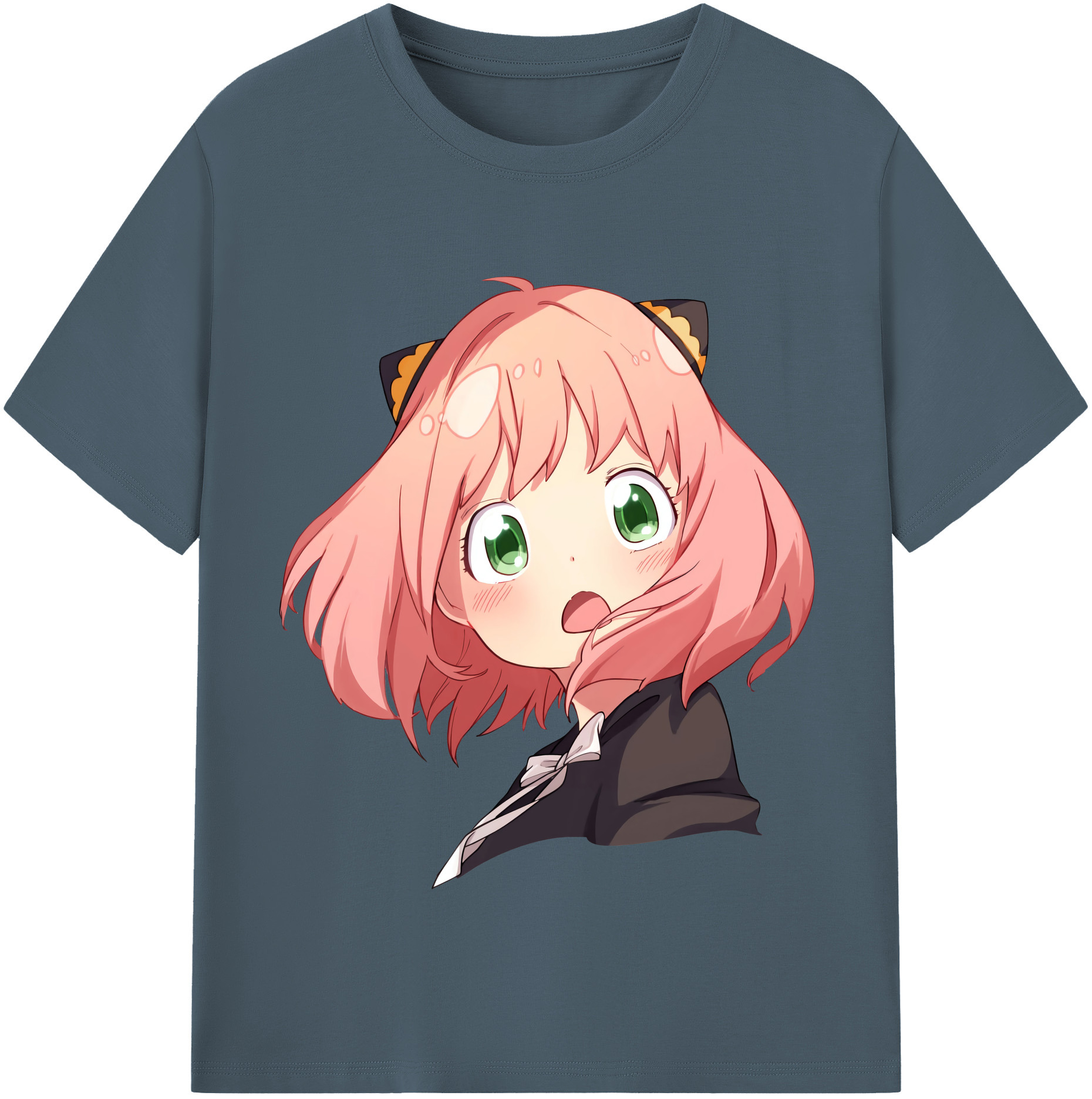（画像用） SPY×FAMILY间谍家家酒 綿100％半袖Tシャツ（フロントプリント）